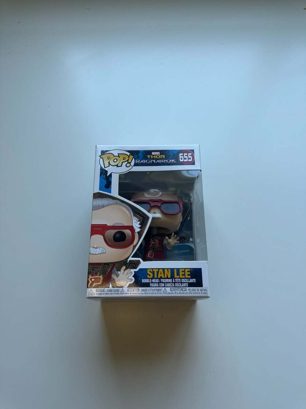 Funko Pop! Marvel Thor Ragnarok Stan Lee Vinyl Figure 655